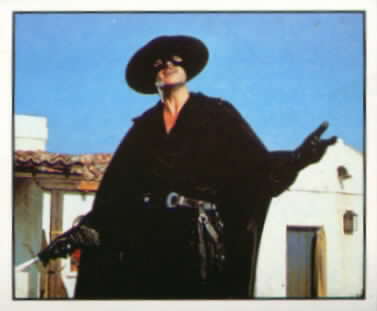 #110 Zorro prepares to leave.