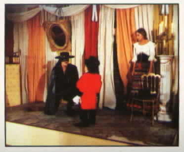 #170 Zorro asks Don Alfonso where he put the sword.