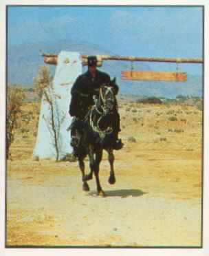 #72 Zorro rides off.