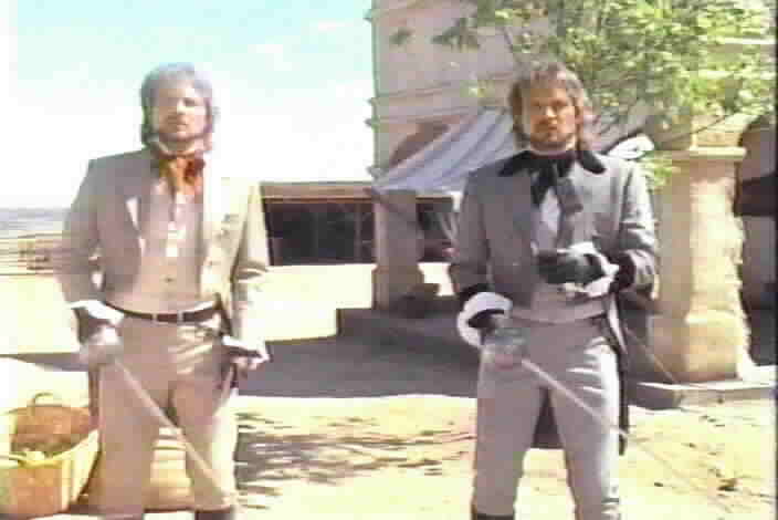 Zorro finds himself fighting two Alcalde Ramones.