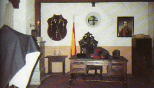 View of the set for the alcalde's office