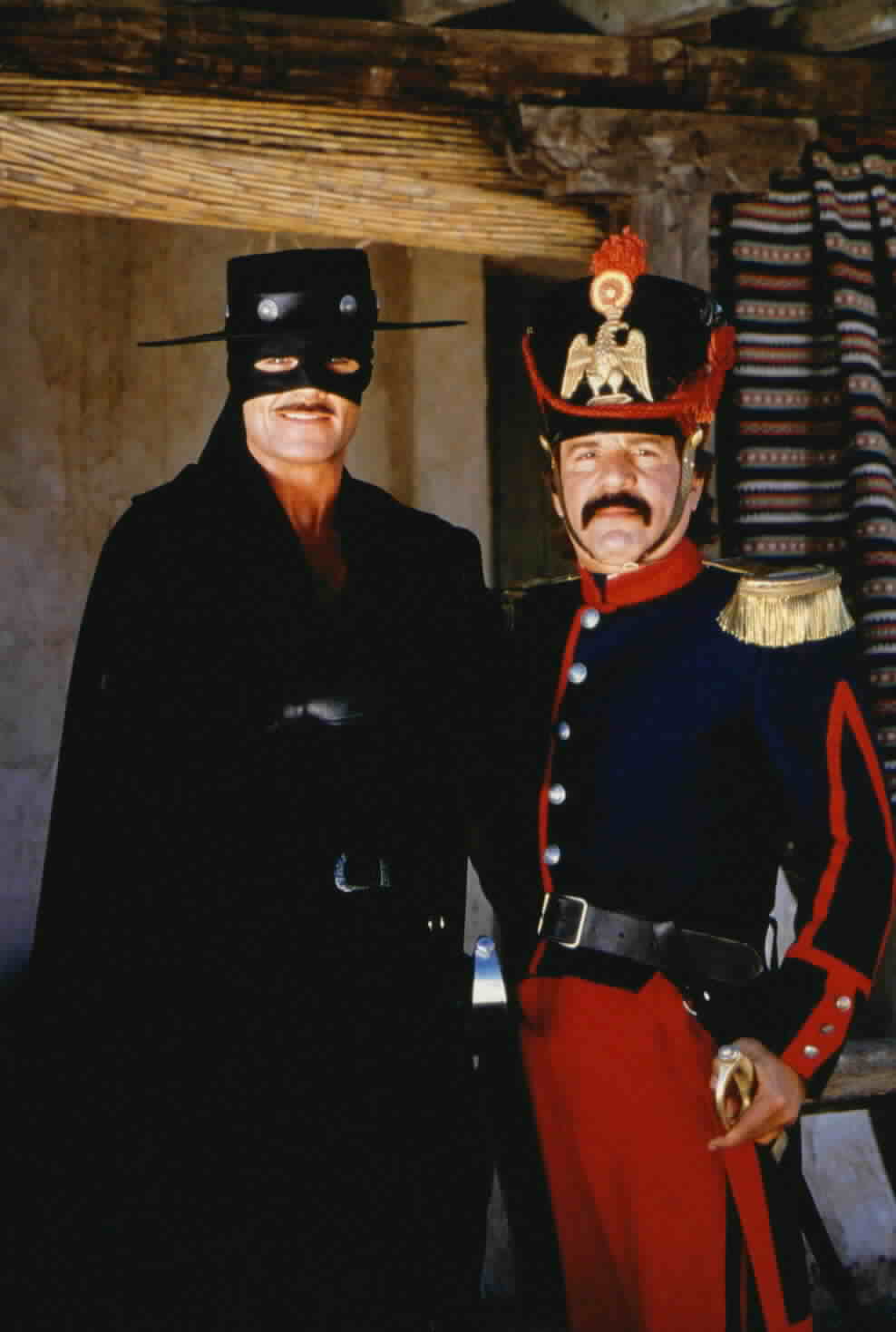 Zorro and Sgt. Mendoza